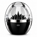Magnetic Fluid Bluetooth Speaker,Ferrofluid Display Lamp with 4 Light Modes,Multi-Function Touch Button and 8 Hours Battery Life
